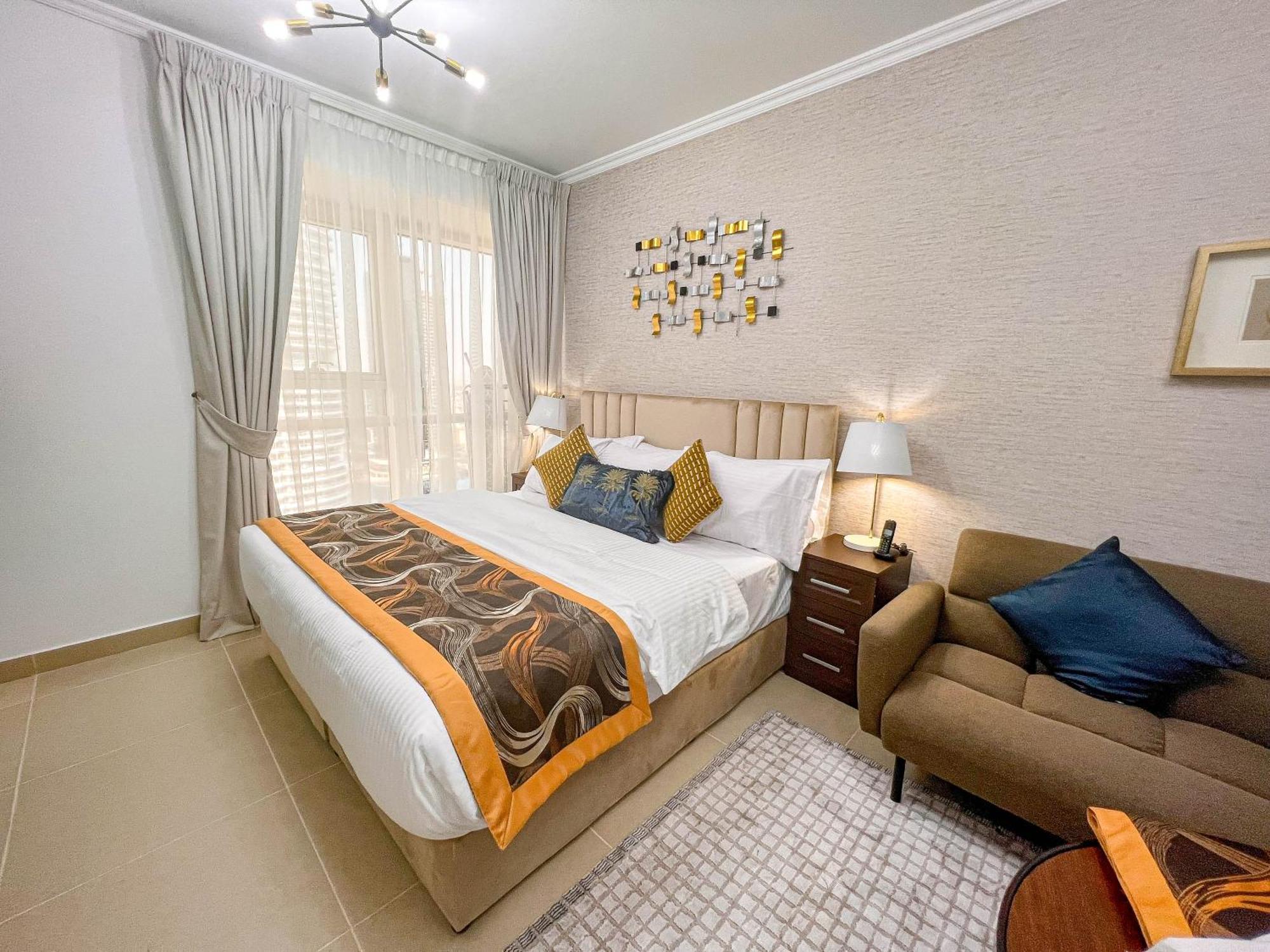 Cosmos Living Modern Studio Near Dubai Marina Buitenkant foto